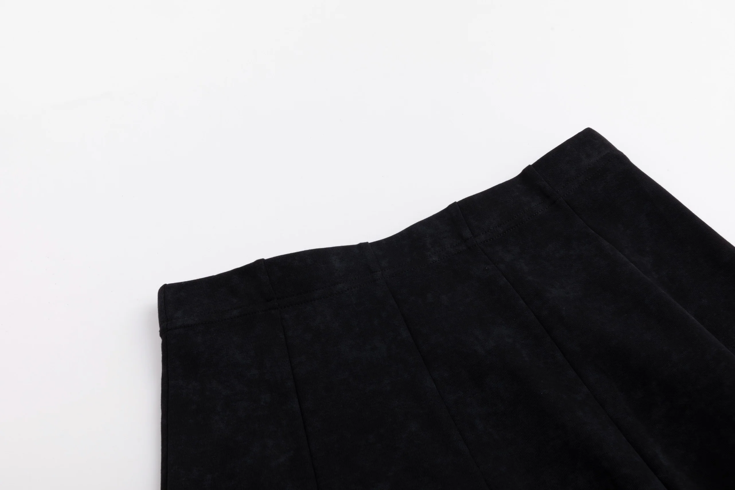 Panelled Skirt - Black Wash - Image 4
