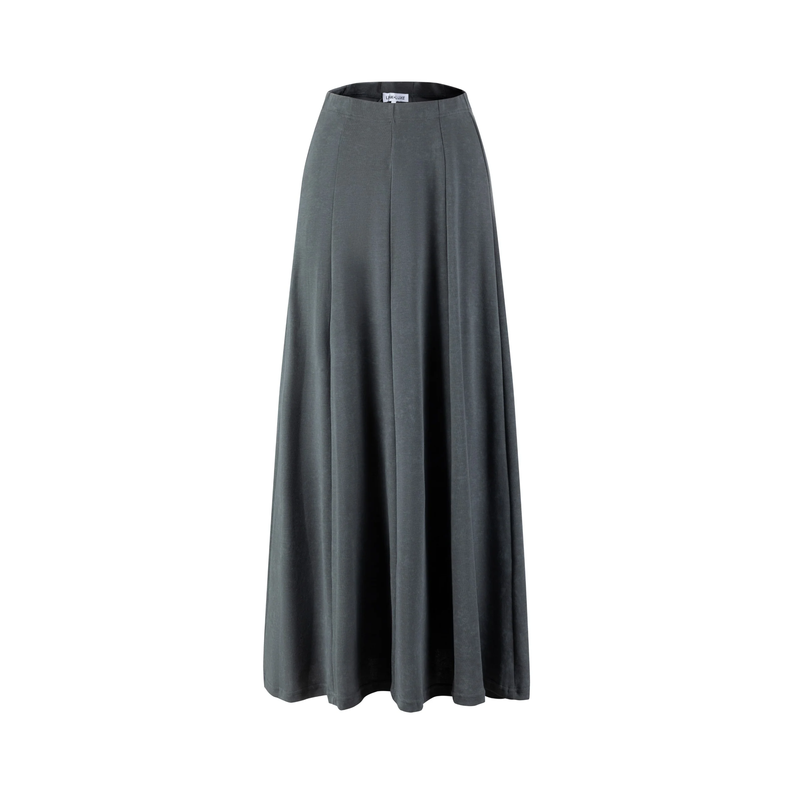 Panelled Skirt - Grey Wash - WW5511-B - Image 2