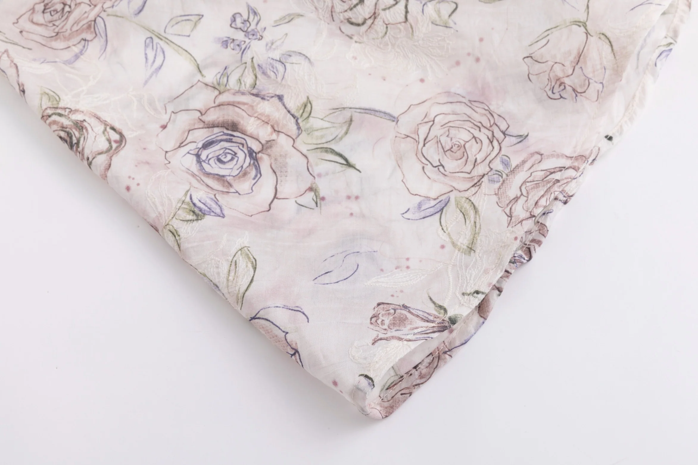 Pink Floral Overlay Dress - Image 5
