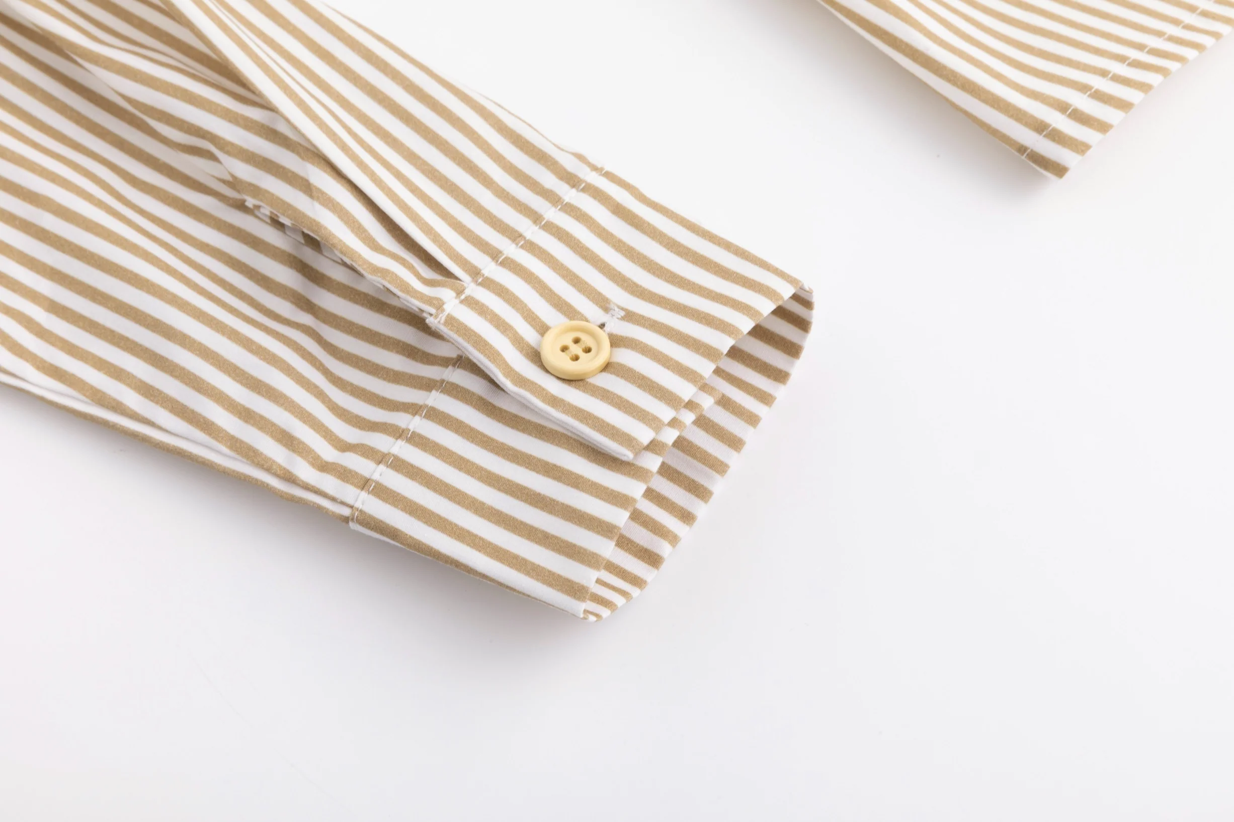 Pinstripe Floral Blouse - Image 5