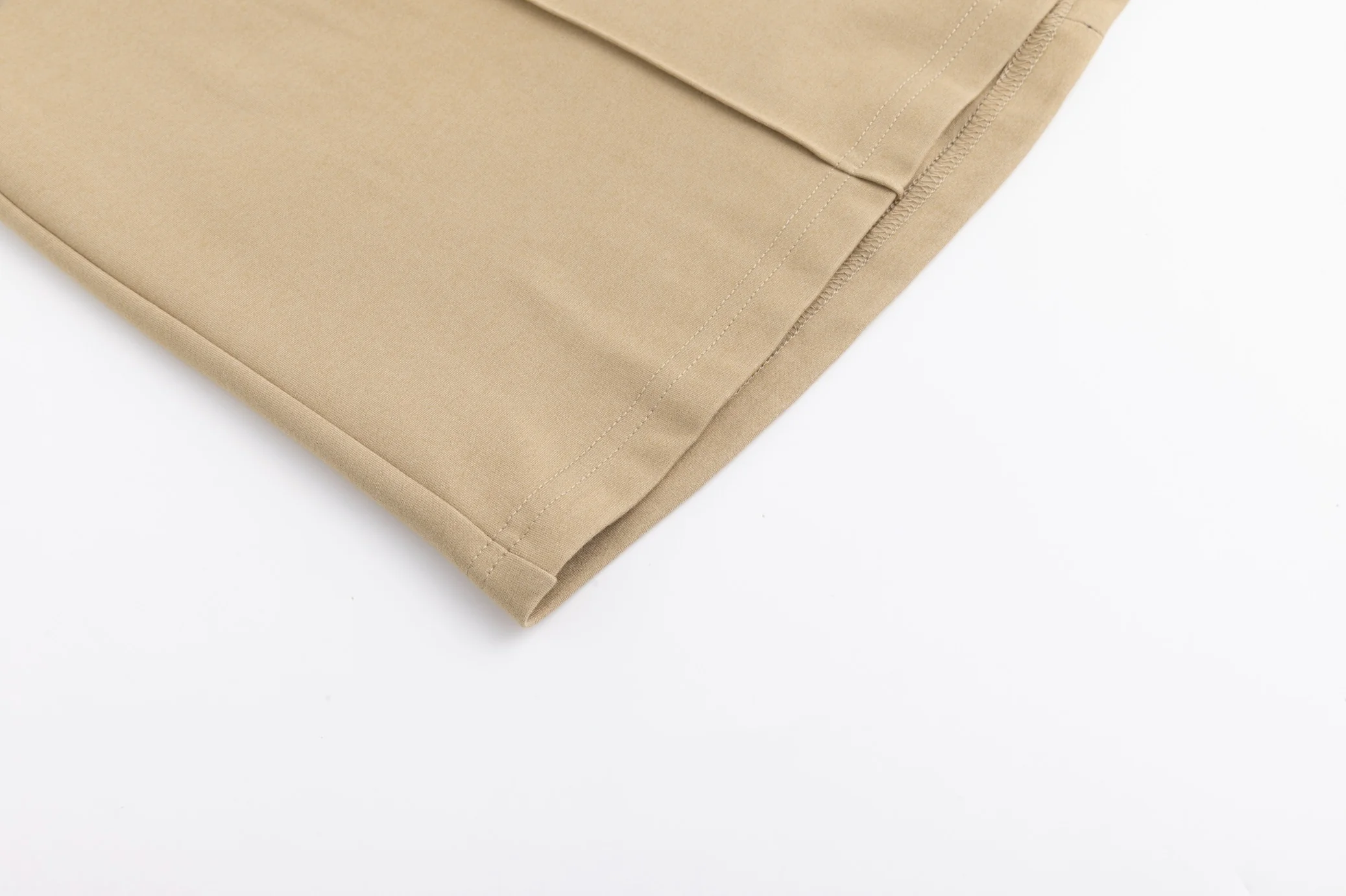 Piped Paneled Skirt - Sand - Image 5