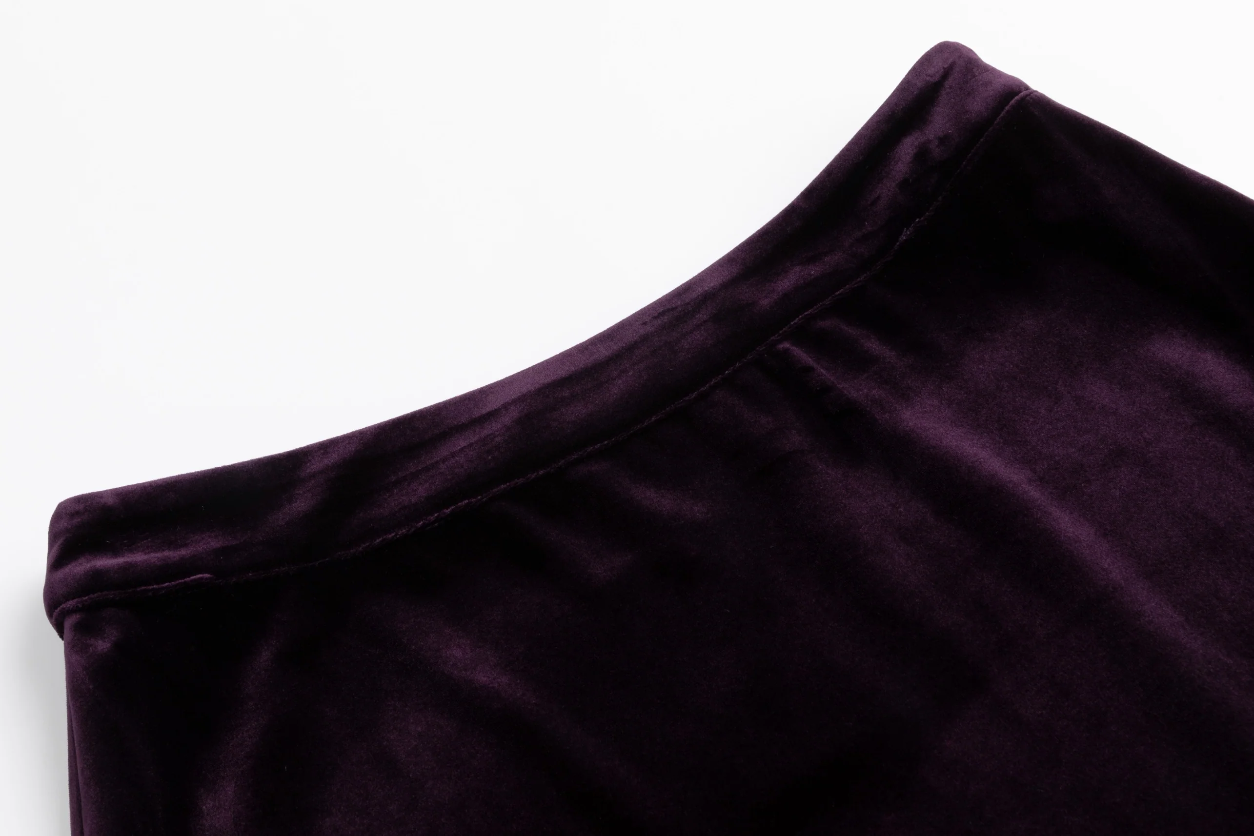 Plum Velvet Skirt - Image 4