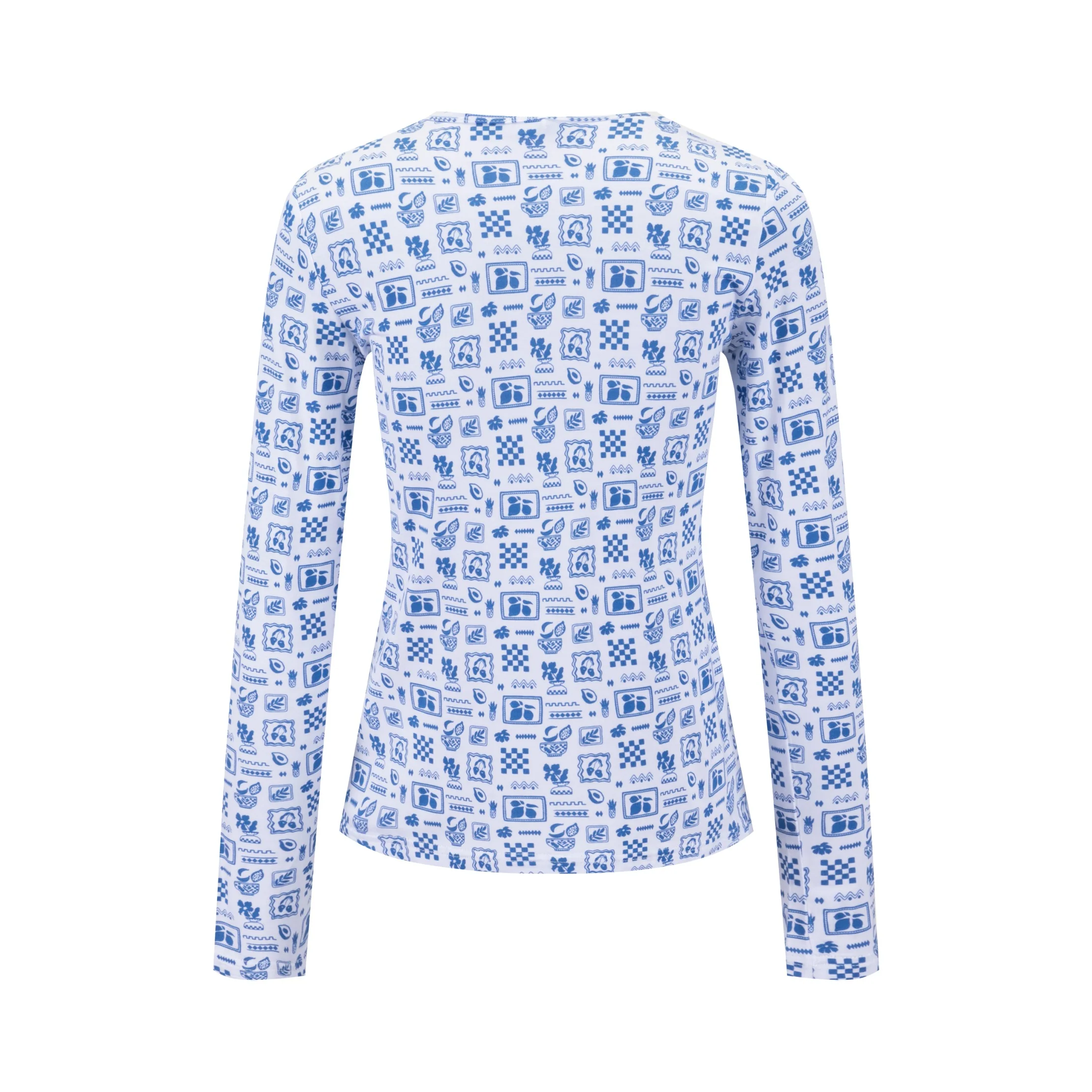 Retro T Shirt - Blue - Image 3