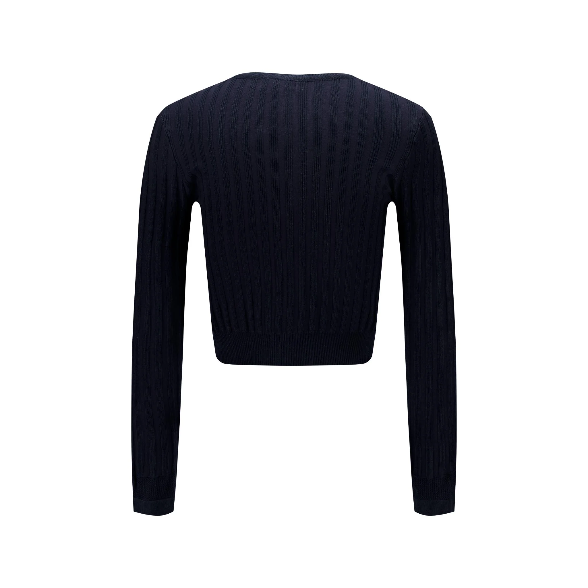 Ribbed Shrug - Blue - Image 2