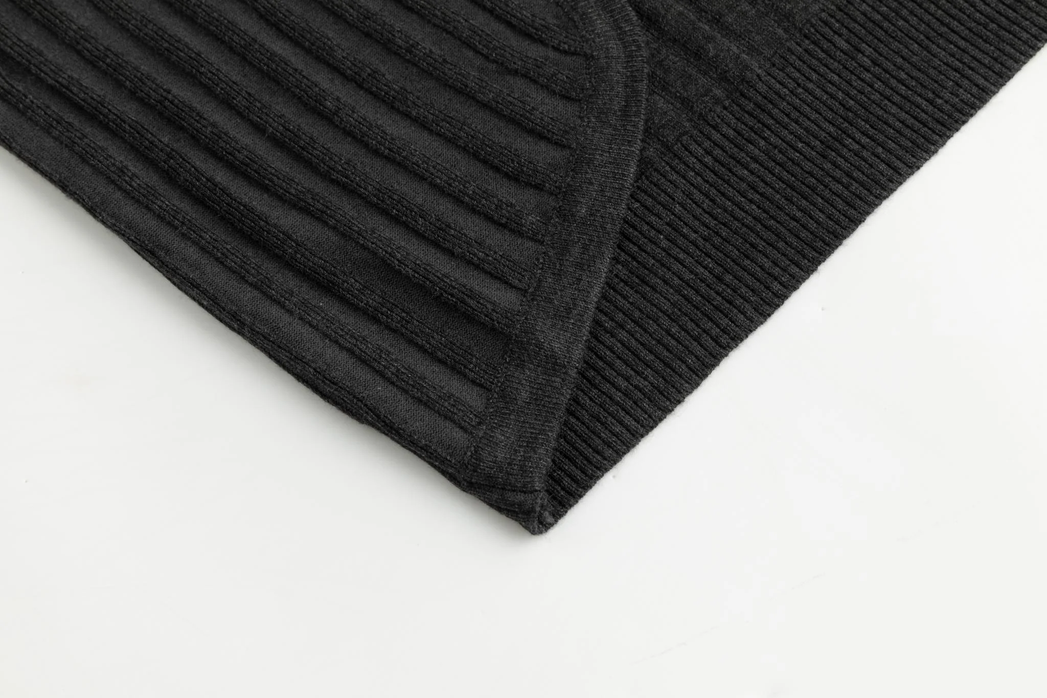 Ribbed Shrug - Gray - Image 5