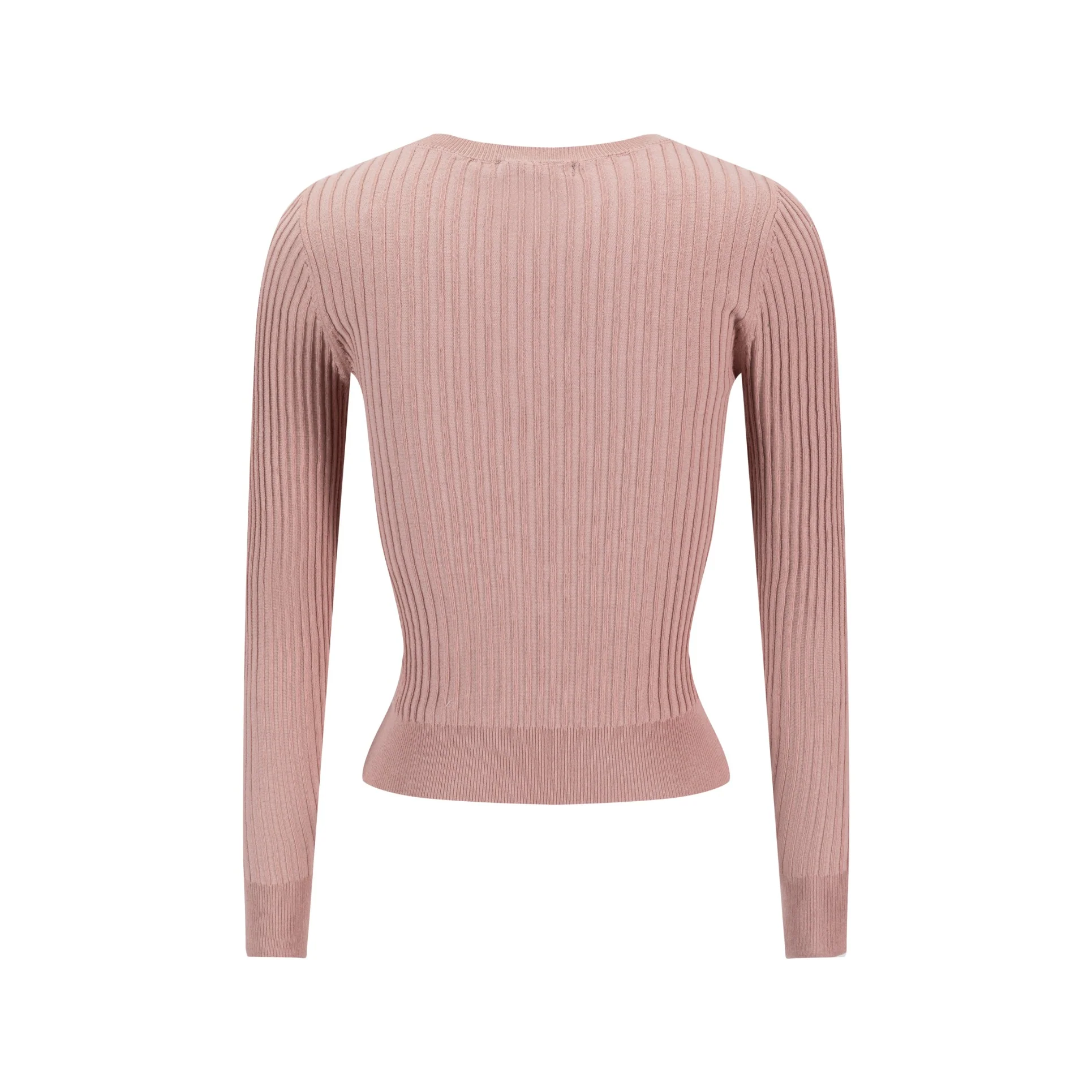 Rose Blush Sweater With White Floral - Image 3