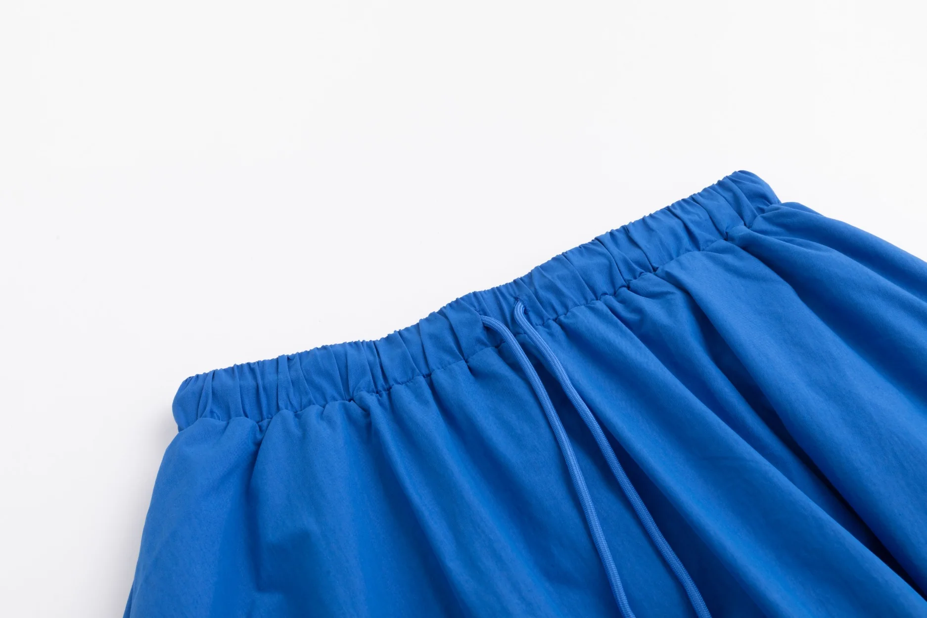 Drawstring Circle Skirt - Royal Blue - Image 4