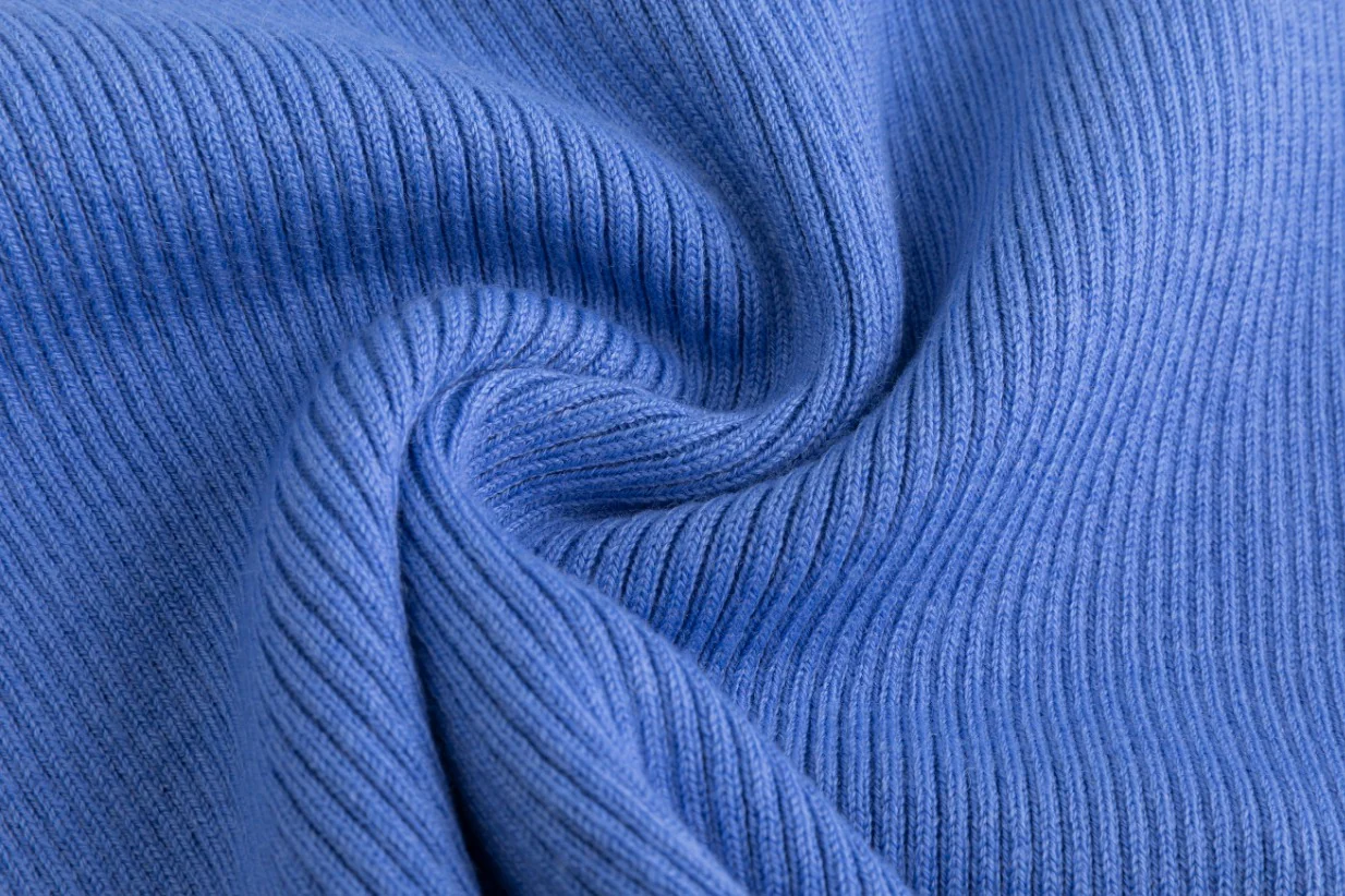 Scalloped Knit Top - Blue - Image 6