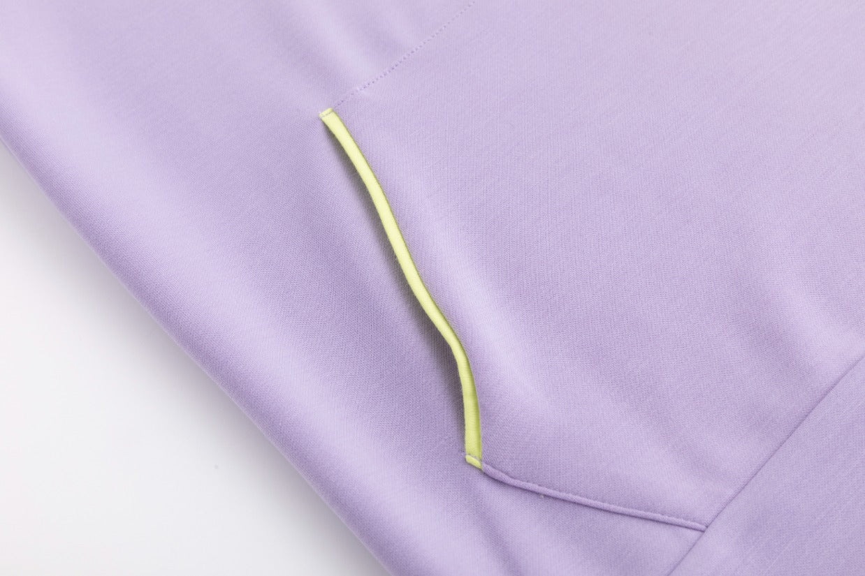 Scuba Hoodie - Lavender - Image 4
