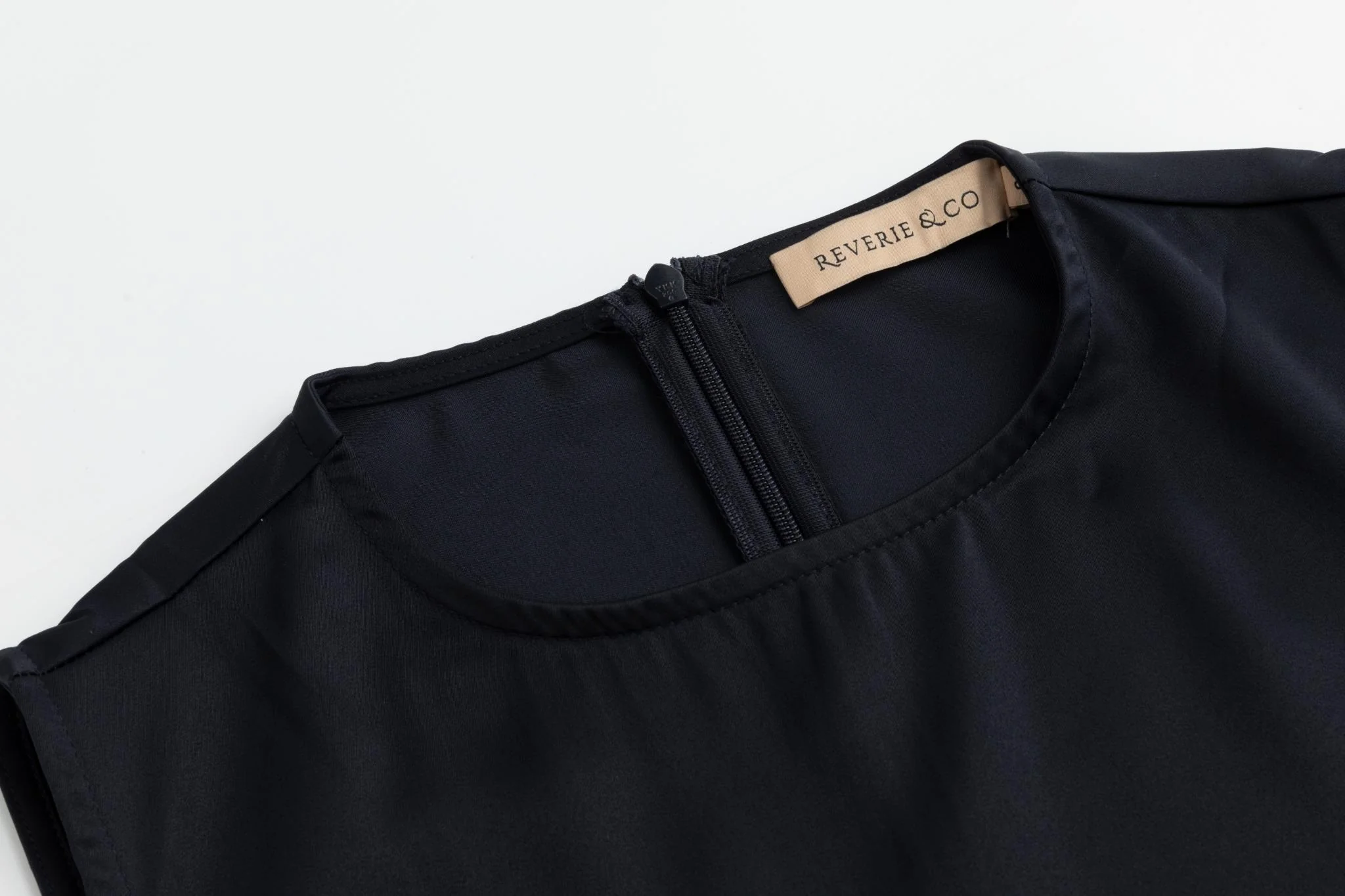 Silk Jumper- Navy - Image 3