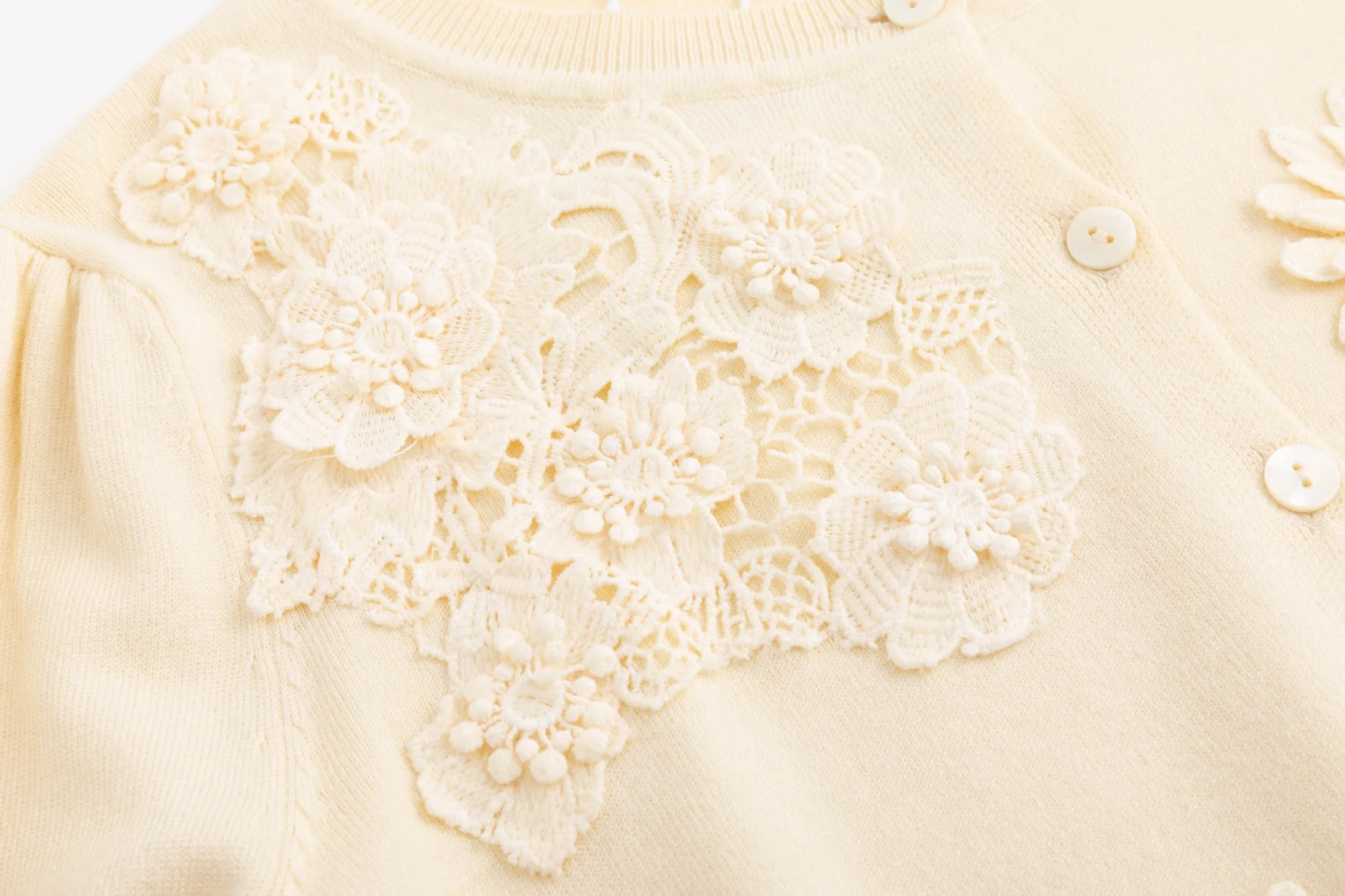 Slip Dress With Knit Cardigan - Pale Yellow - Image 6