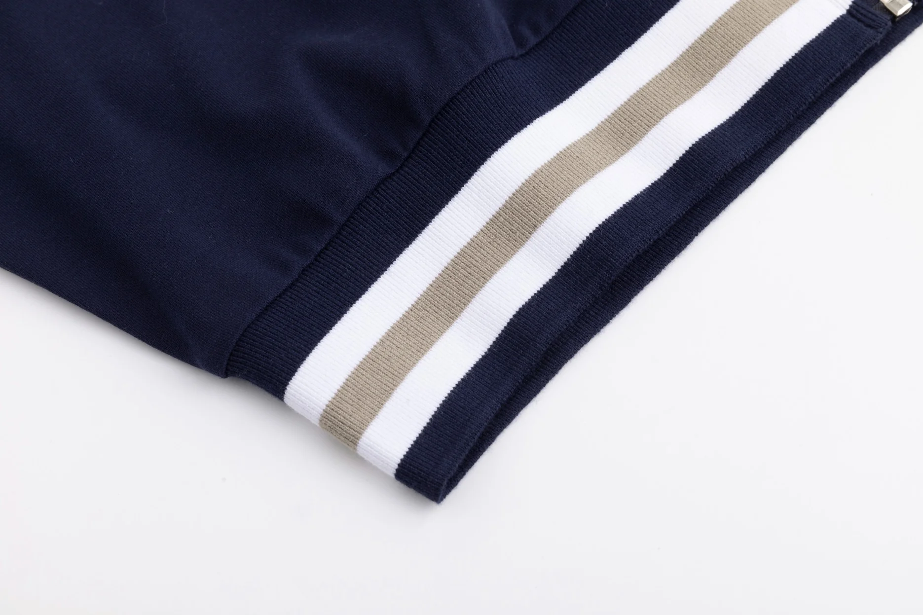 Stripe Band Hoodie - Midnight - Image 6