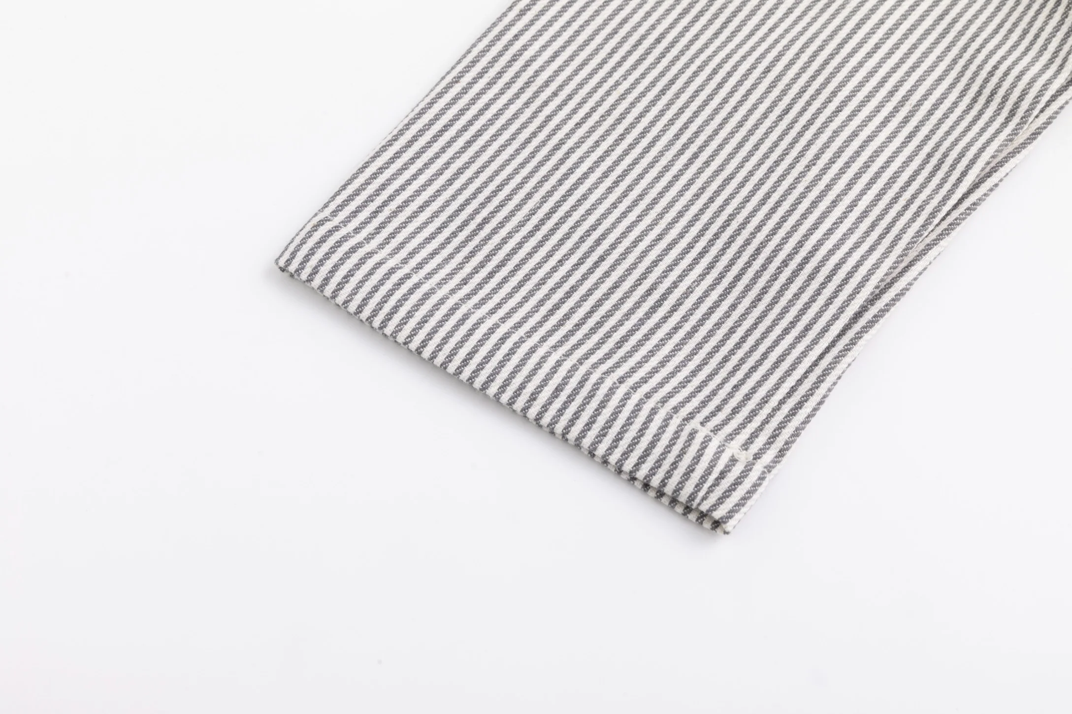 Stripe Pocket Dress - Black/White - Image 7