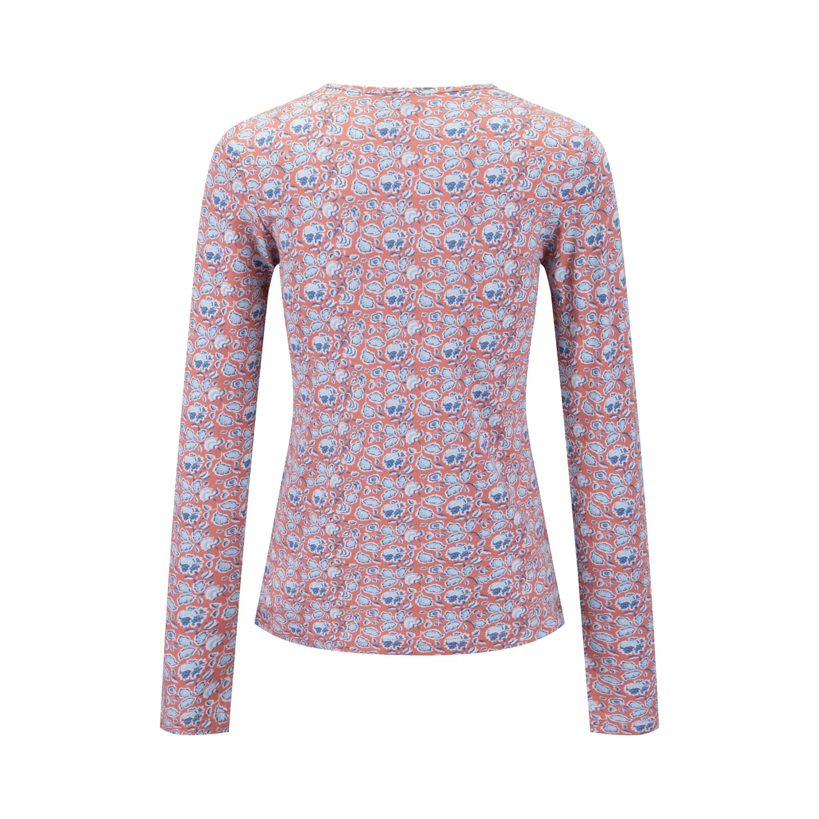 Terracotta Floral Tee - Image 3