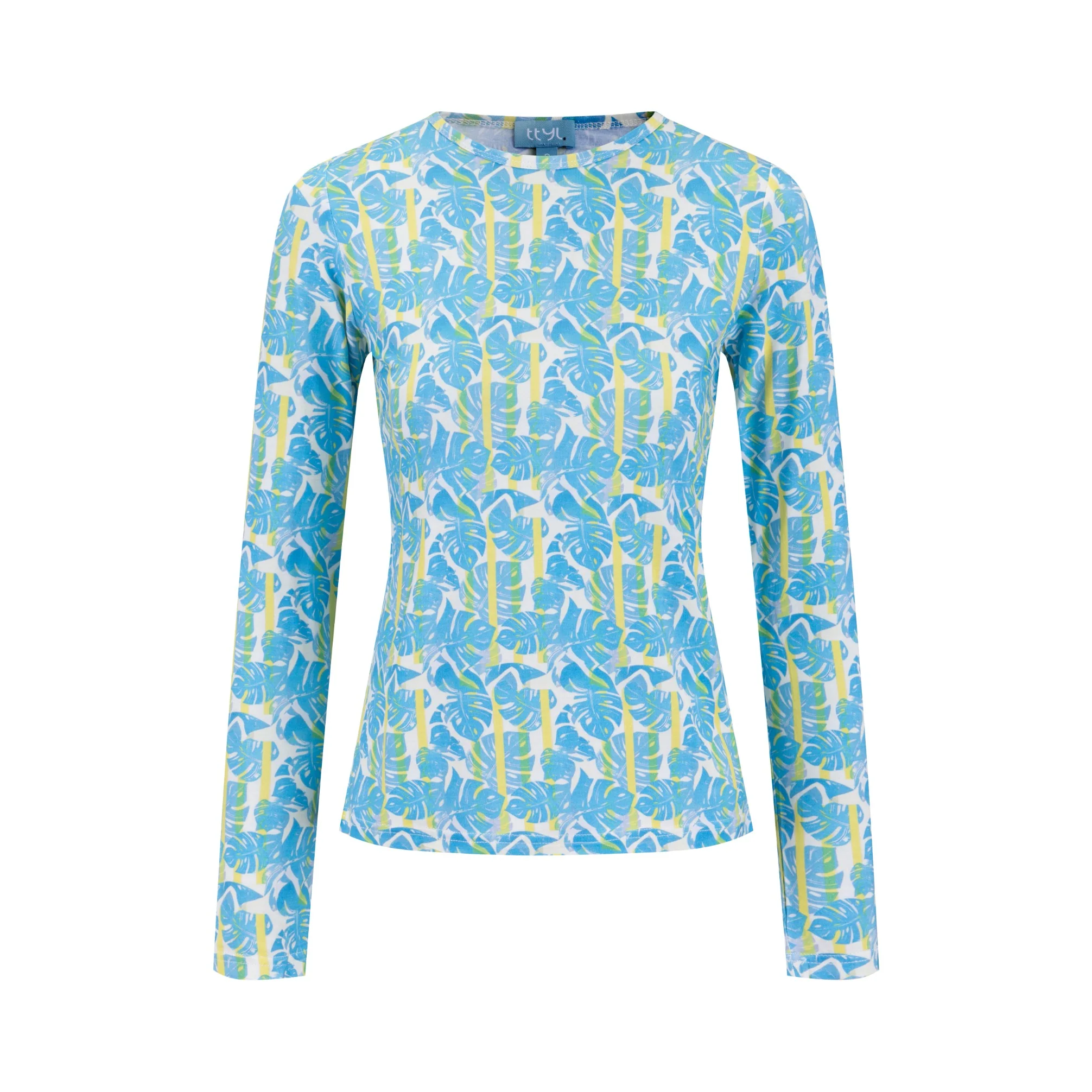 Tropical Striped T Shirt - Image 2