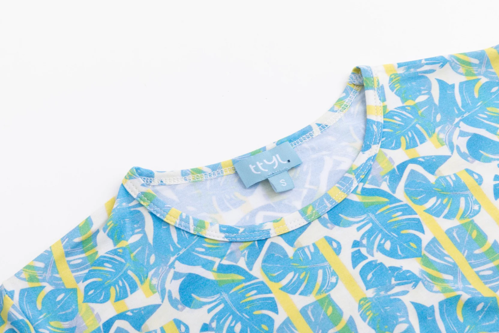 Tropical Striped T Shirt - Image 4