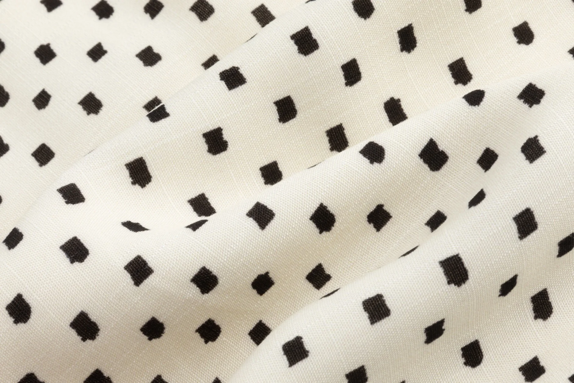 White Base Green Geometric Print Top - Image 4
