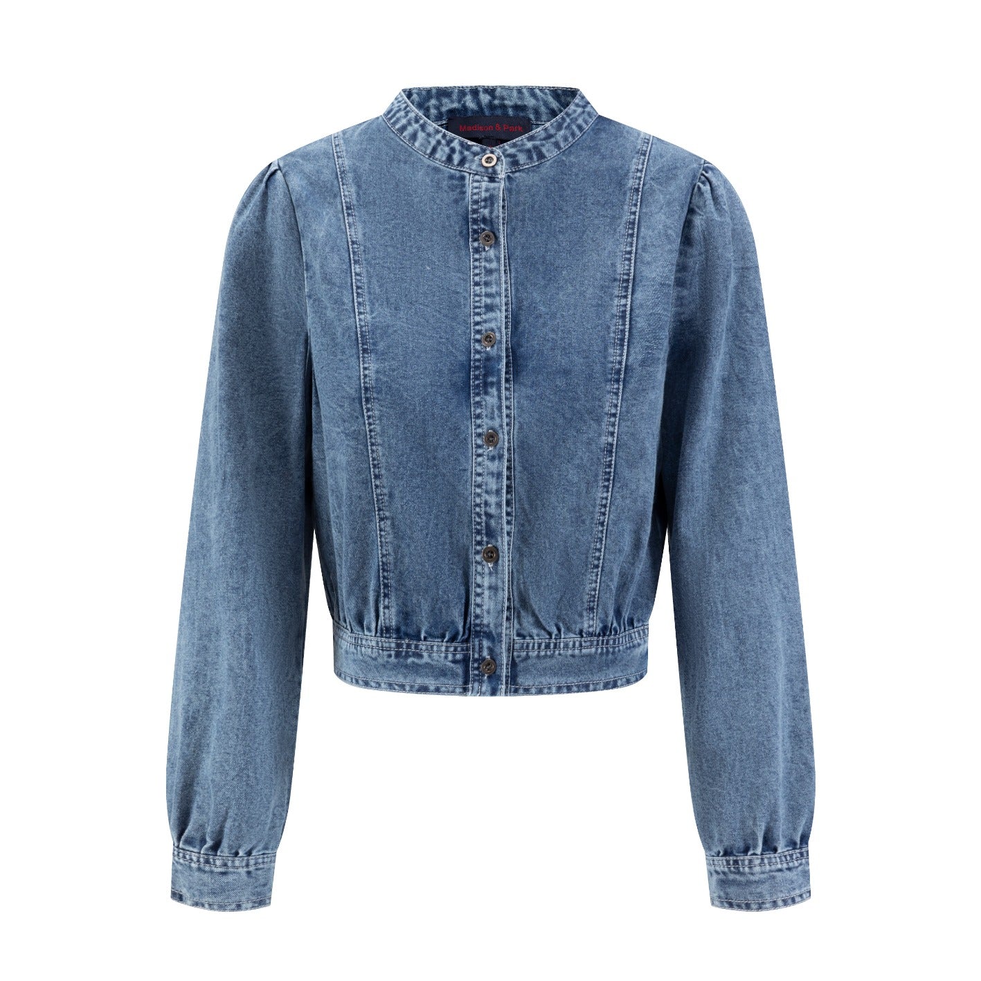 Light Blue Denim Top - Image 2