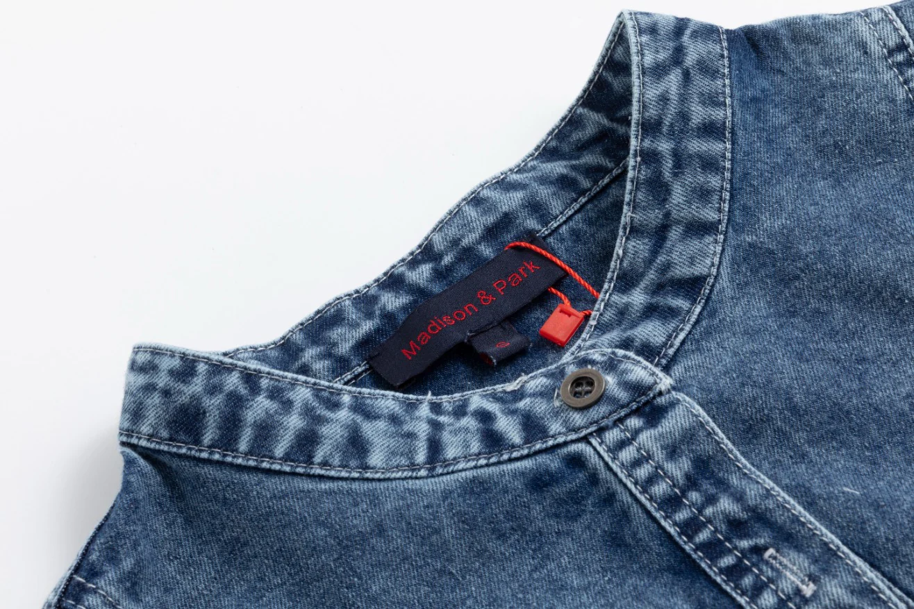 Light Blue Denim Top - Image 4