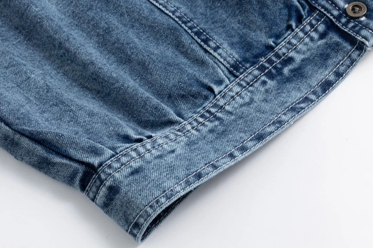 Light Blue Denim Top - Image 5