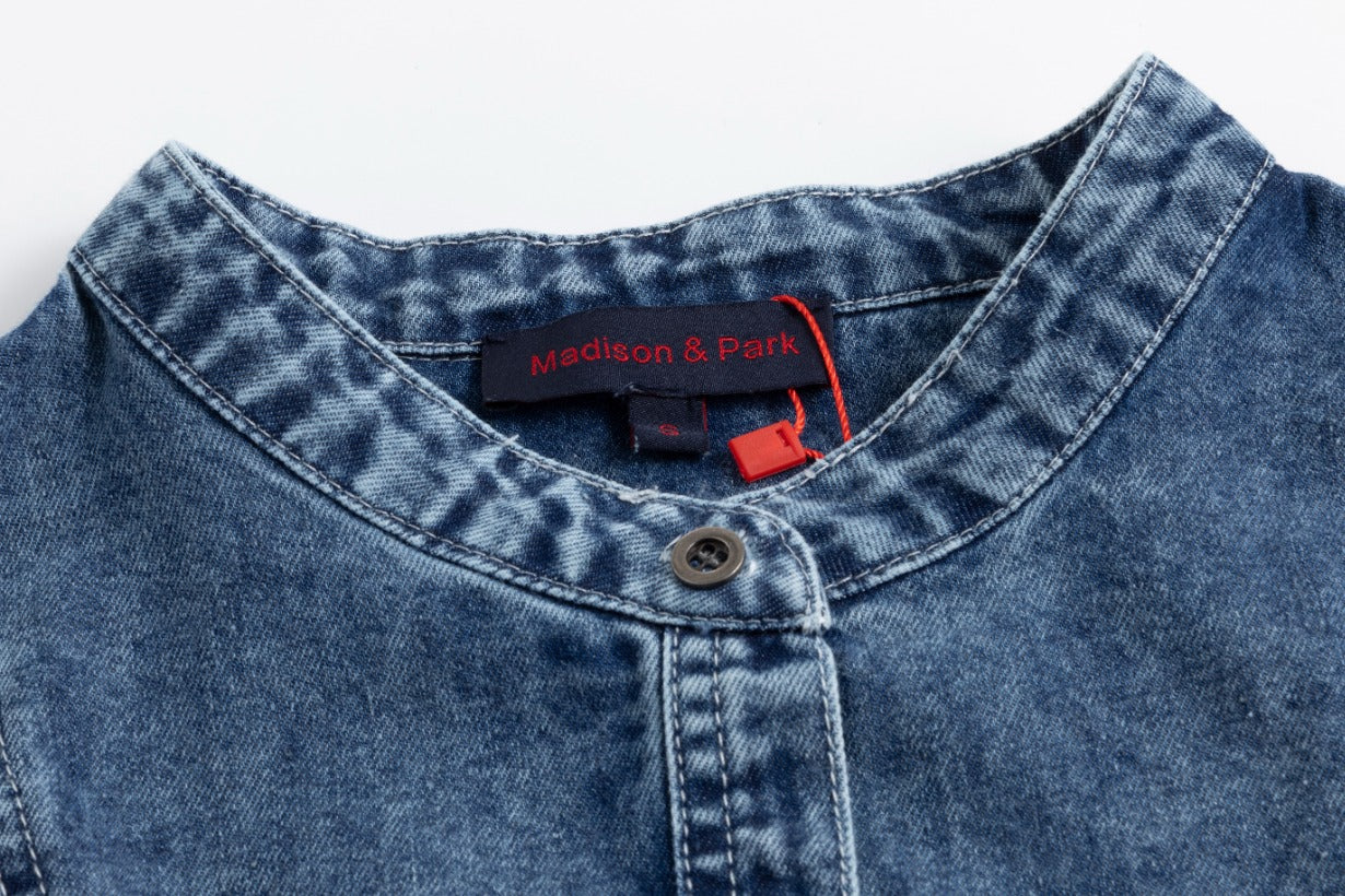 Light Blue Denim Top - Image 7