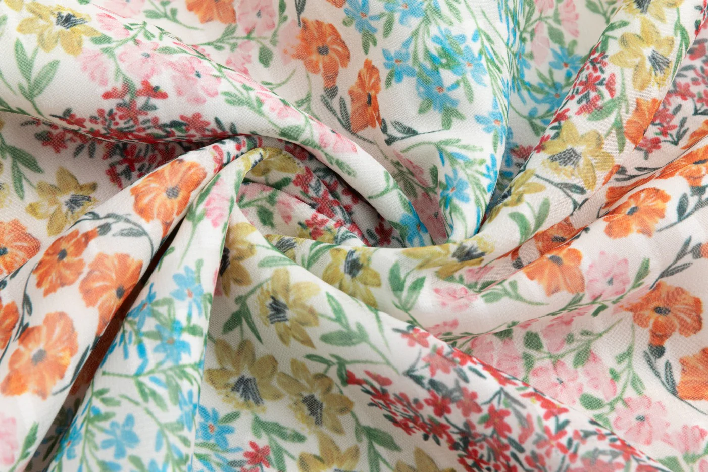 Floral Printed Skirt - Image 3