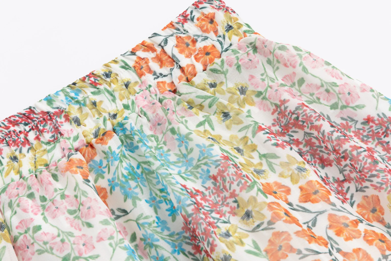 Floral Printed Skirt - Image 5
