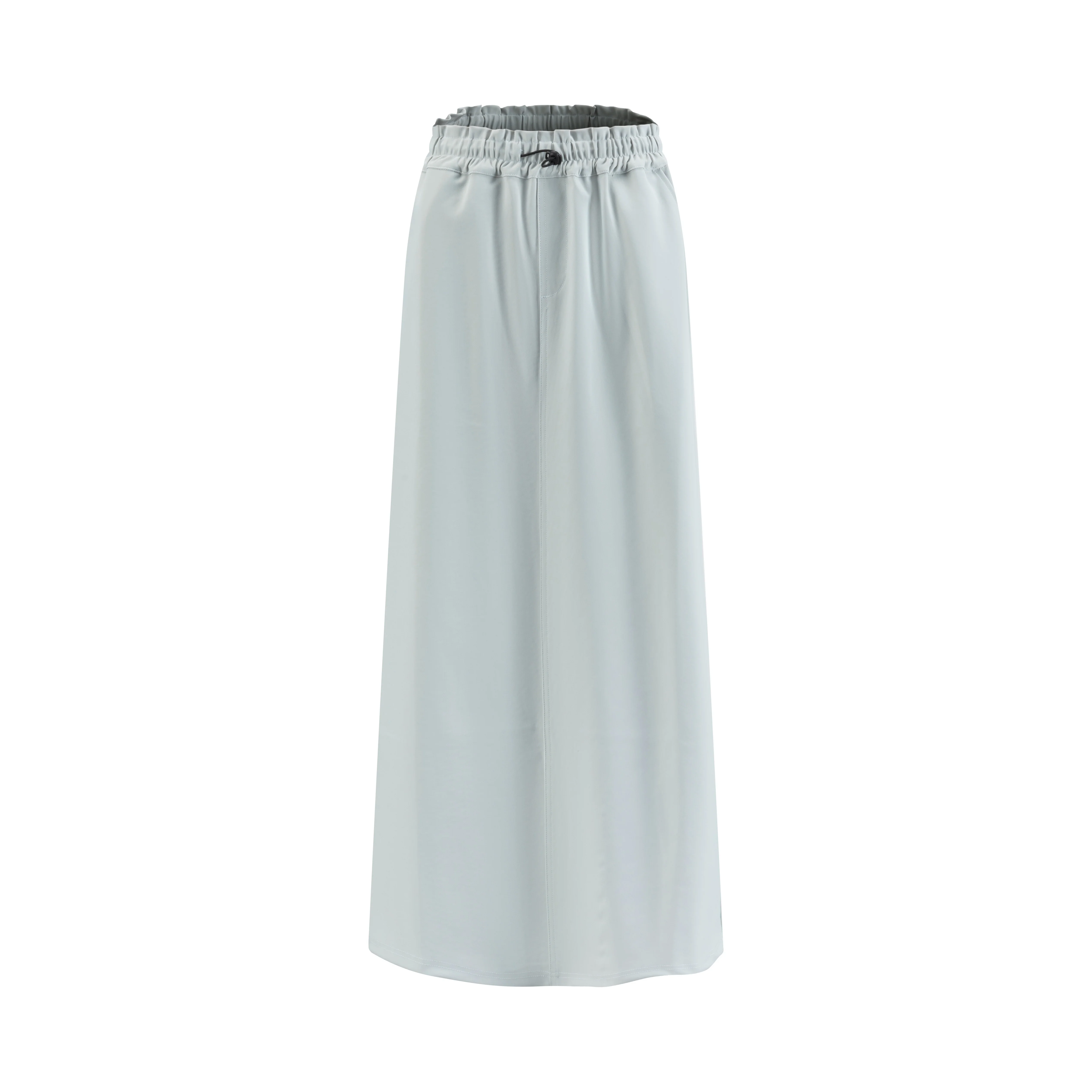 Grey Ruffle Waisted Skirt - Image 2