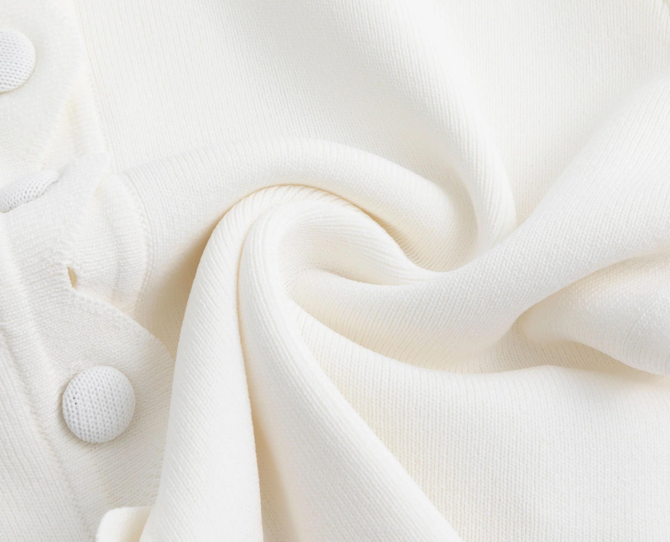 Beige Knit Cardigan - Image 4