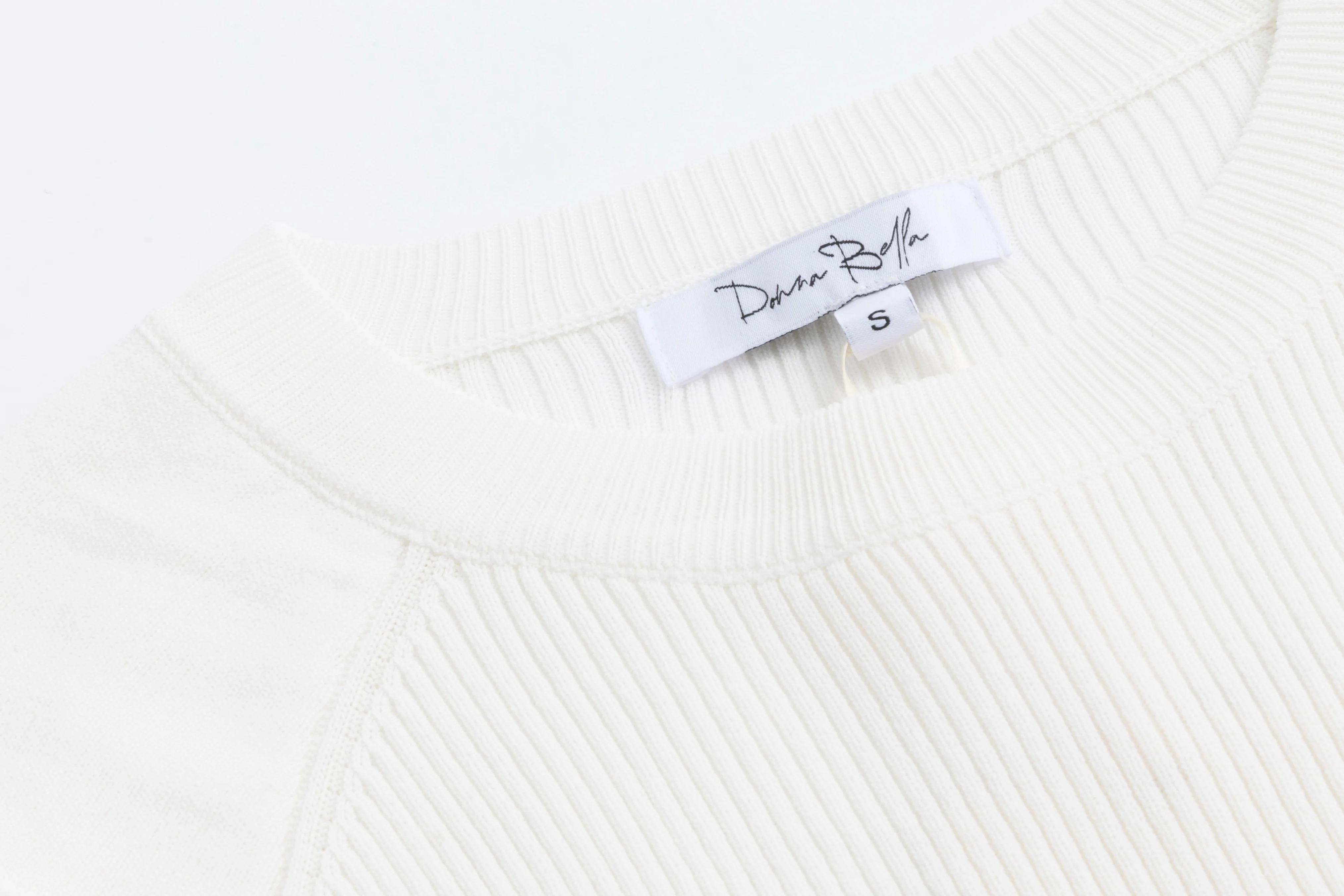 Abstract Floral Printed Jumper With White Knit Top - Image 6