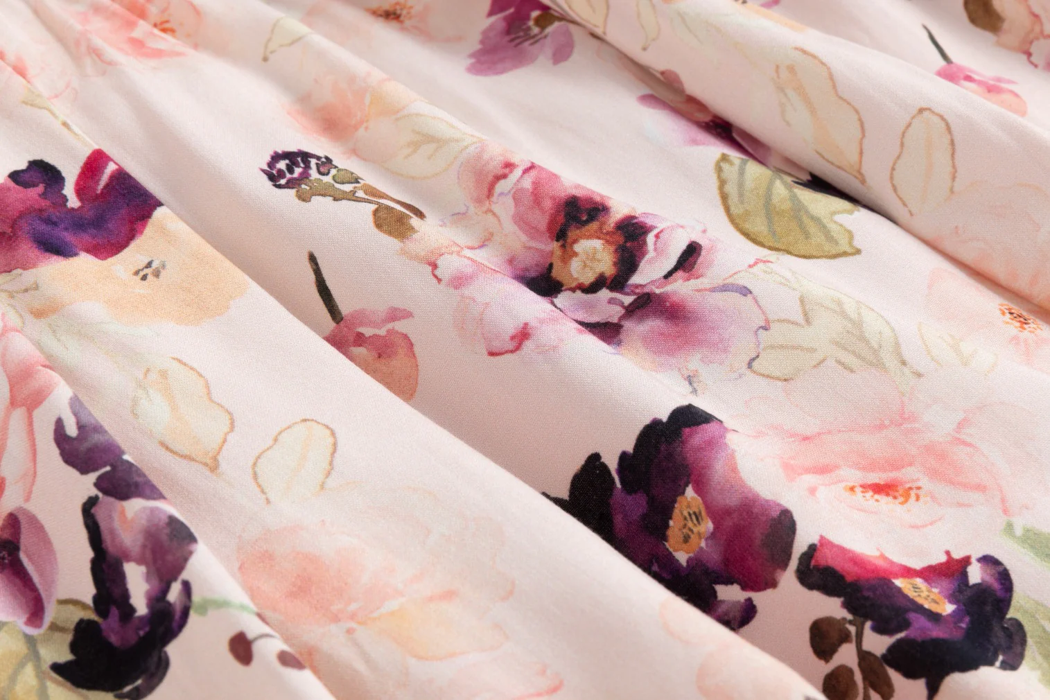 Muli Colored Floral Printed Dress - Image 6