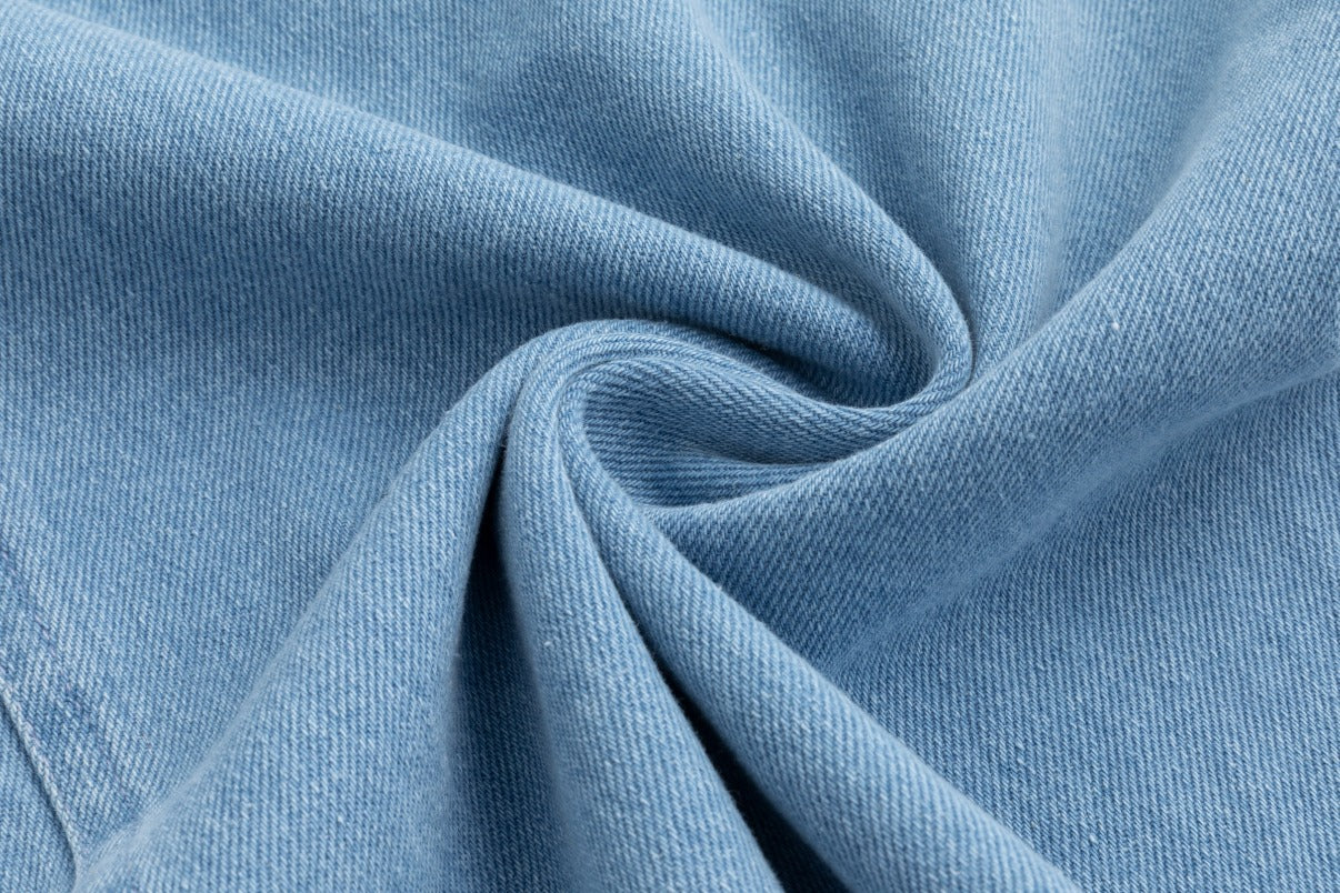 Blue Denim Cargo Skirt - Image 3