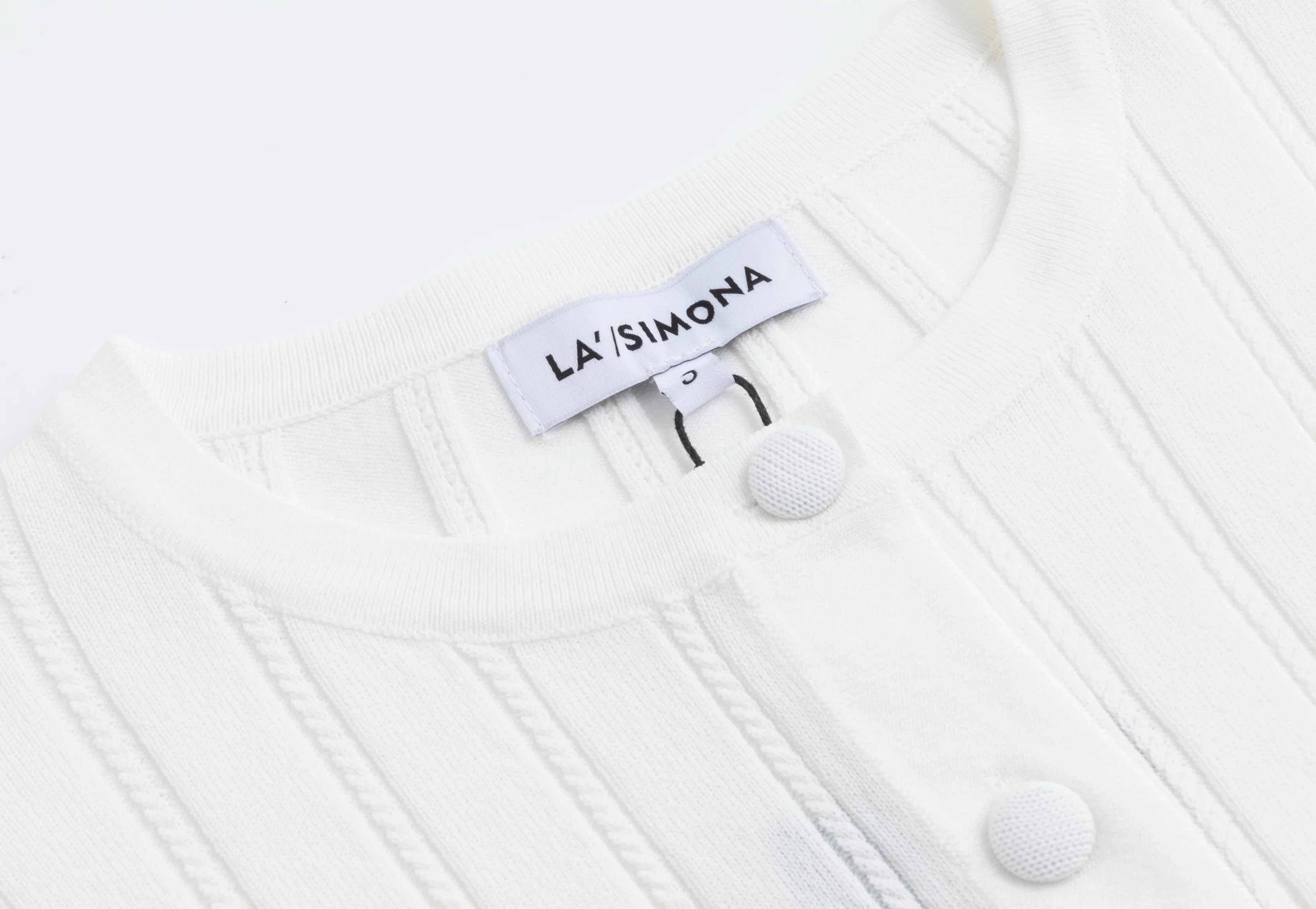 White Knit Top - Image 3