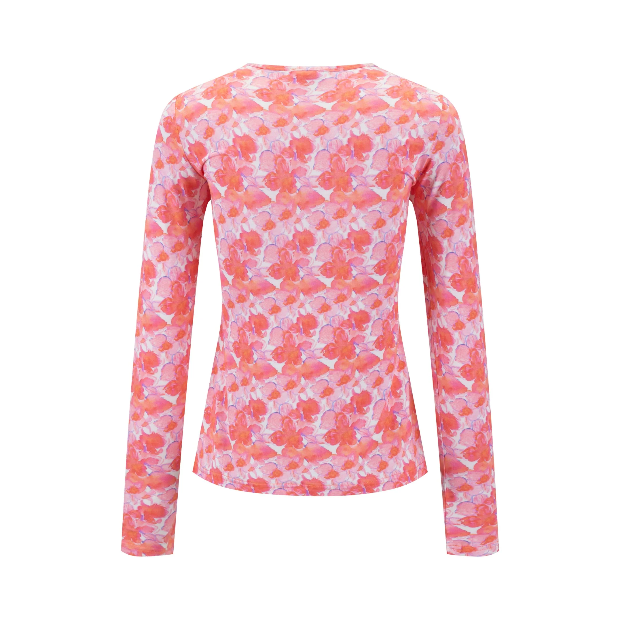 Peach Watercolor T Shirt - Image 3