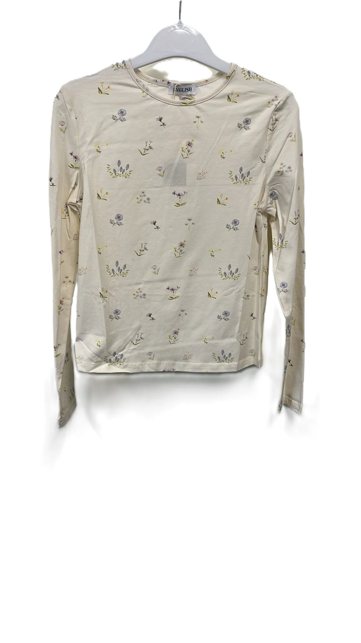White Printed Top - AWS2469-A - Image 2