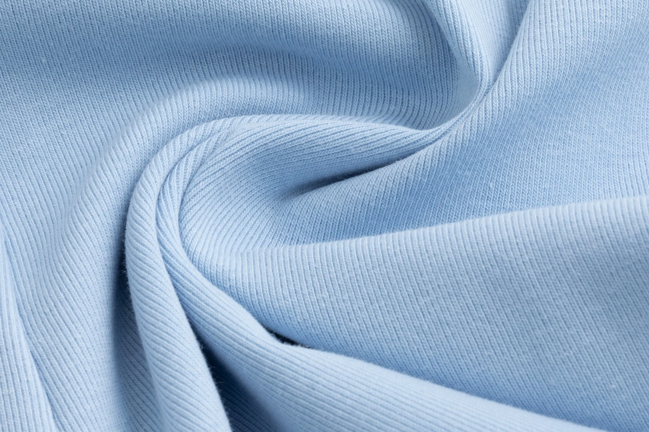 Wrap T-Shirt - Light Blue - Image 3