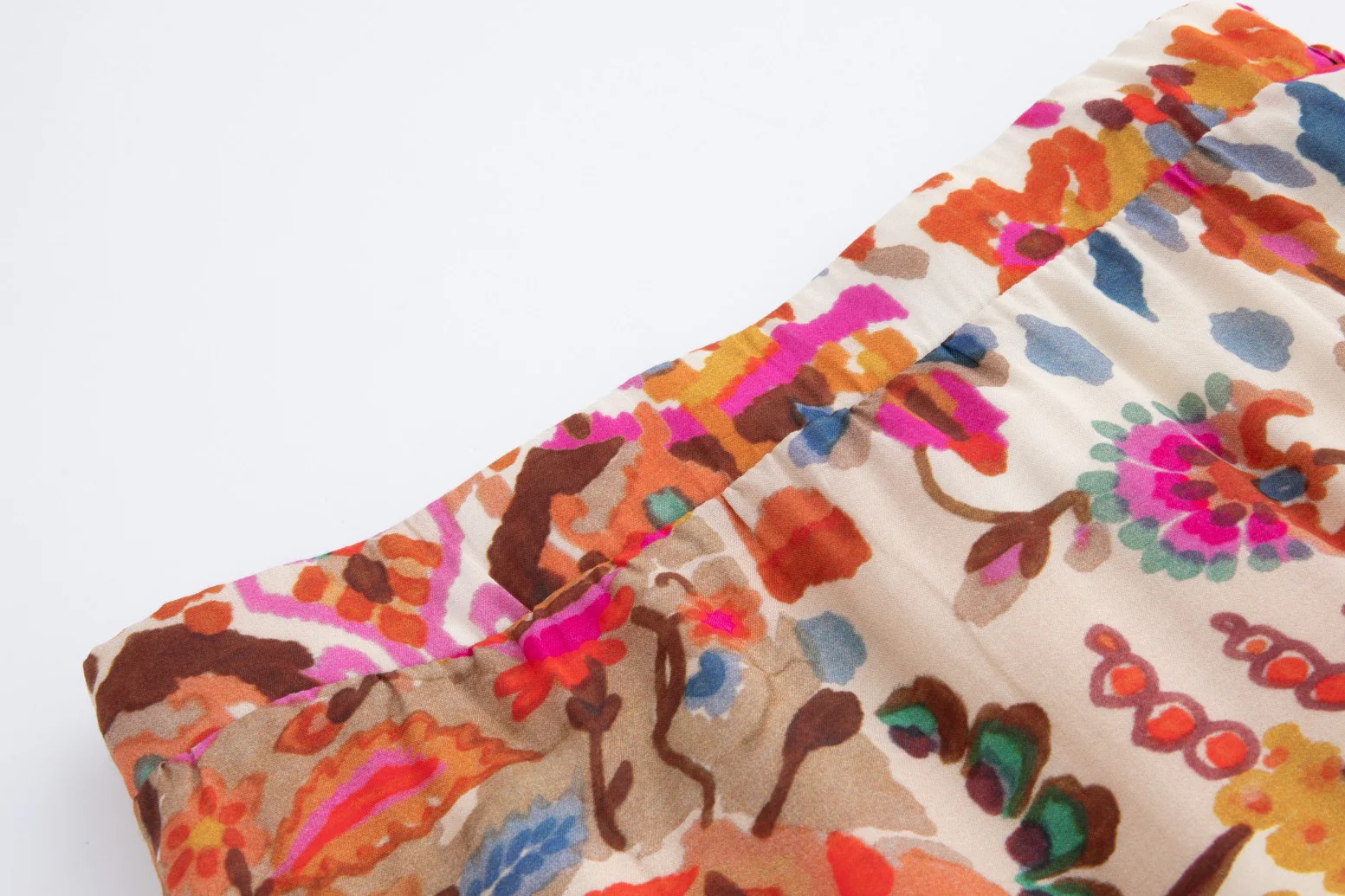 Multi Colored Crochet Lace Skirt - Image 6