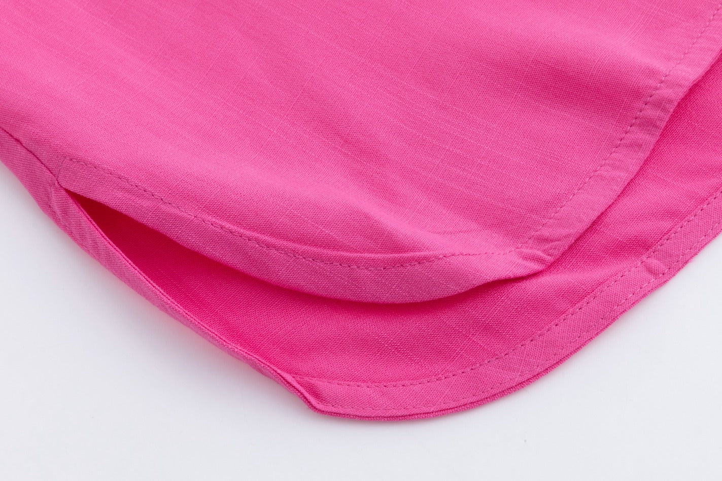 Pink Linen Blouse - Image 5