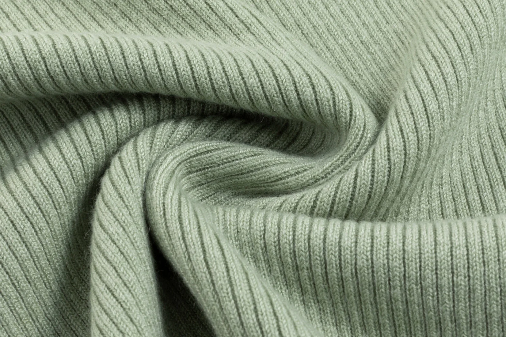 Sage Green Knit Top With Slip Dress With Bird Print - Image 4
