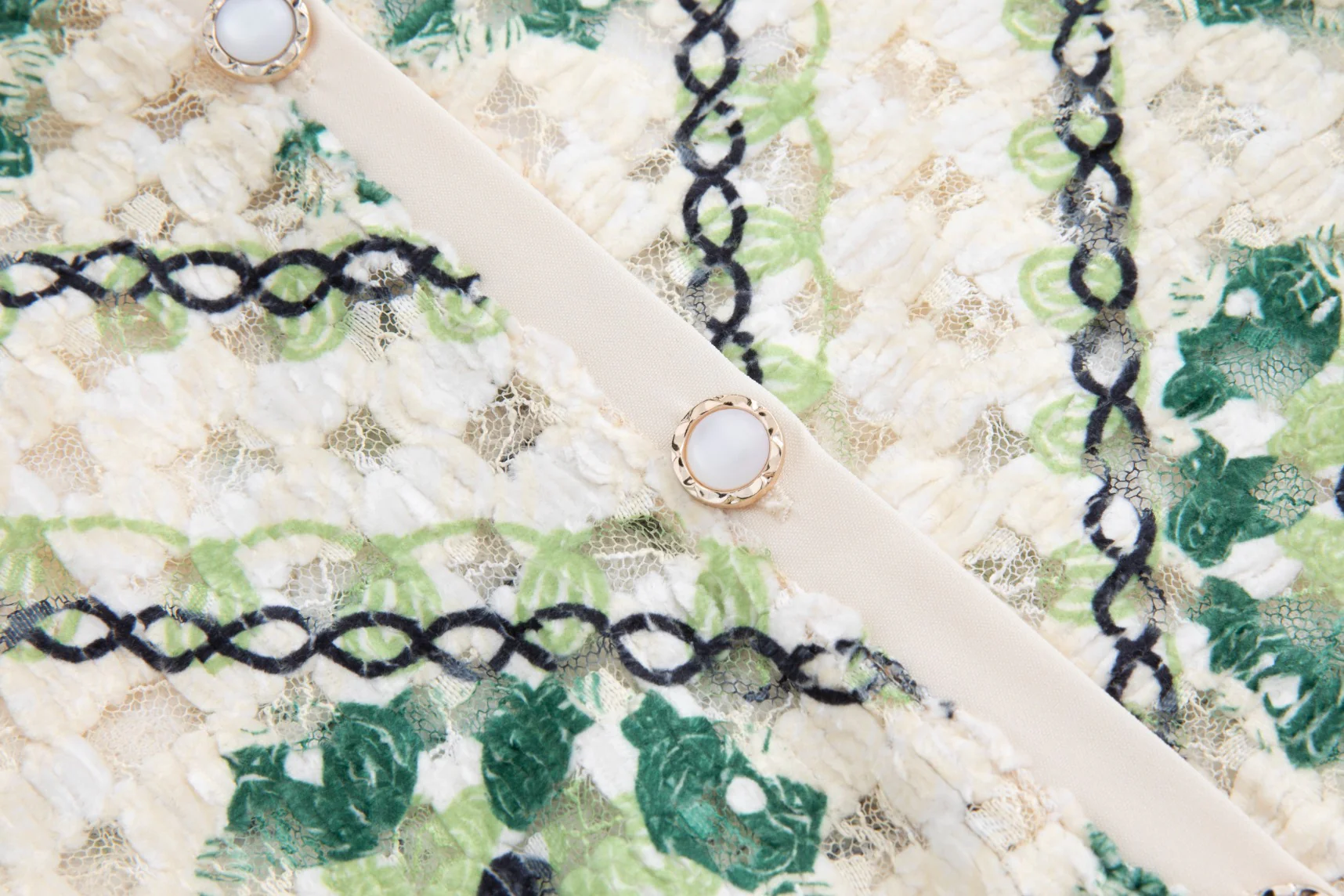 Green Crochet Cardigan - Image 5