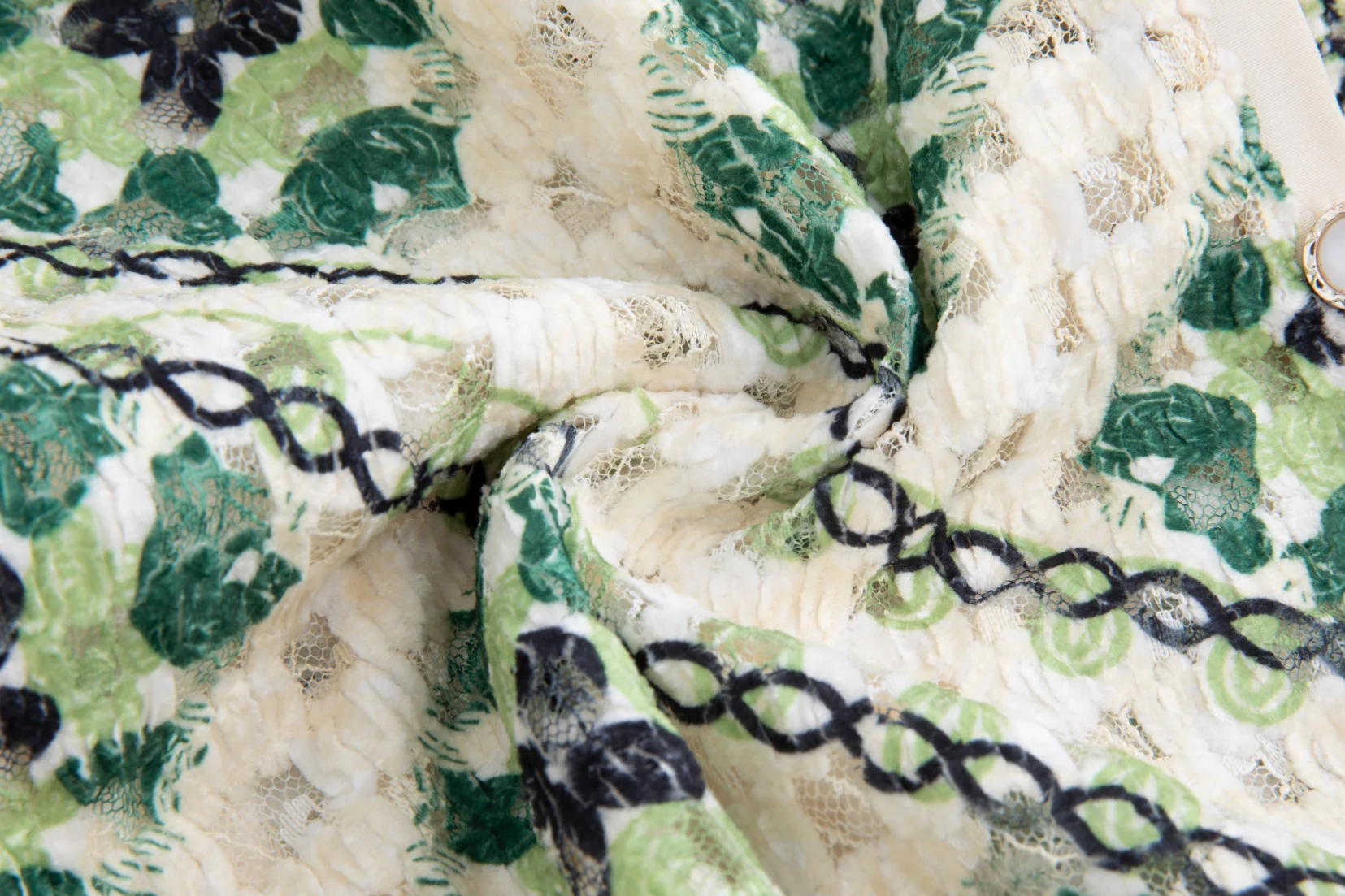 Green Crochet Cardigan - Image 6