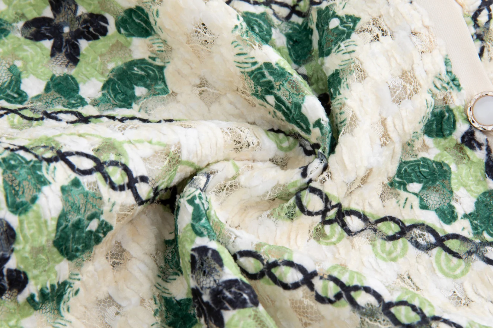 Green Crochet Cardigan - Image 7