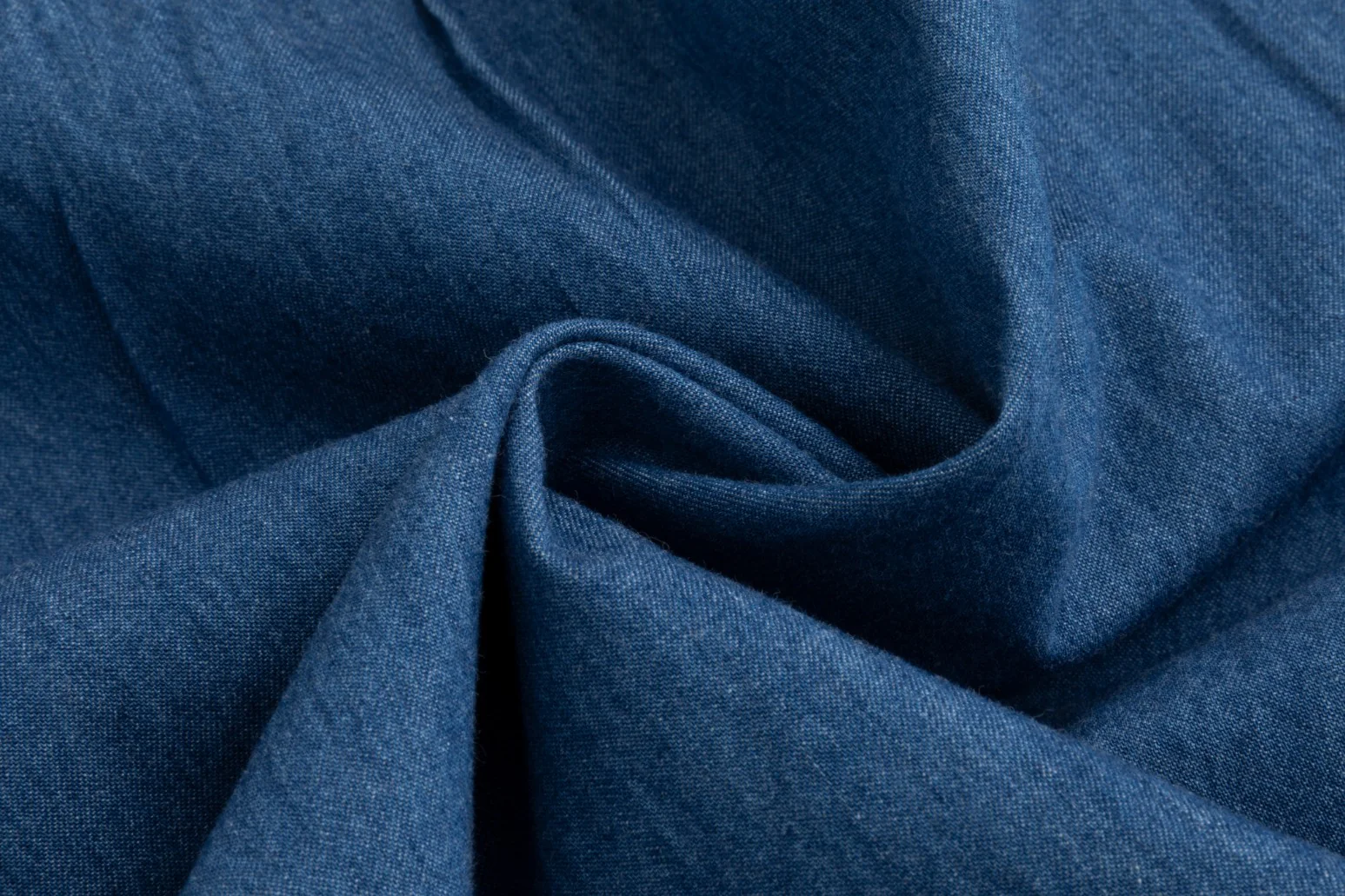 Blue Denim Layer Skirt With Tassels - Image 5