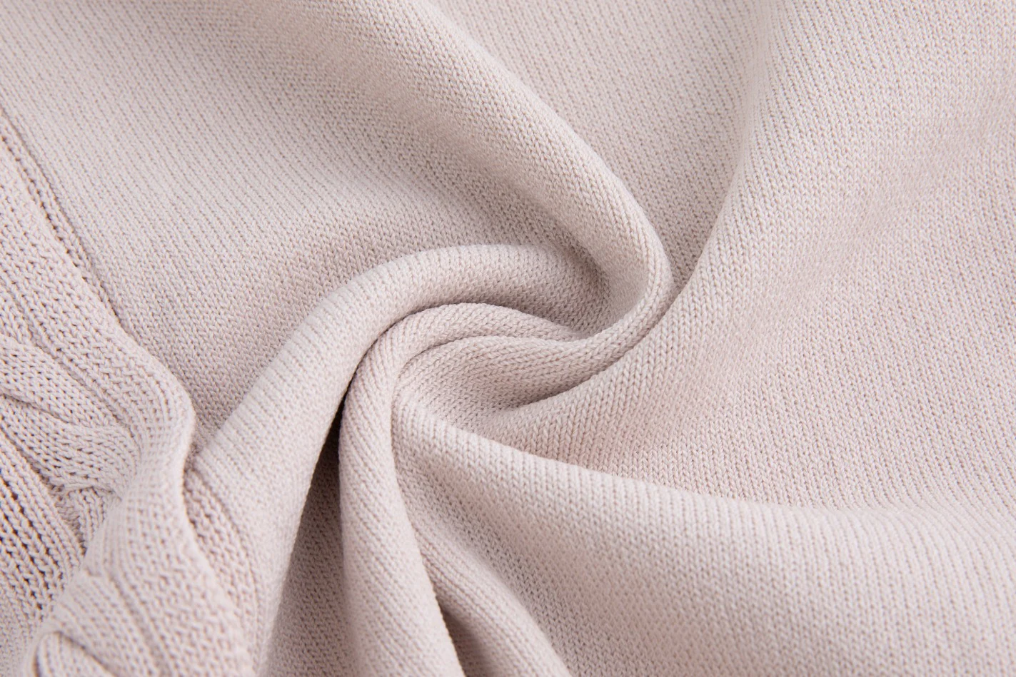 Light Pink Braided Cardigan - Image 6